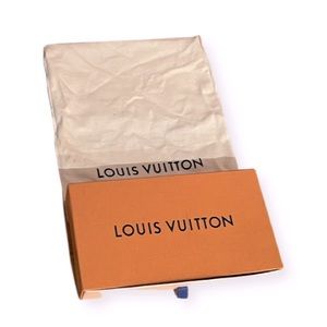 LV - Louis Vuitton authentic original box with dust bag